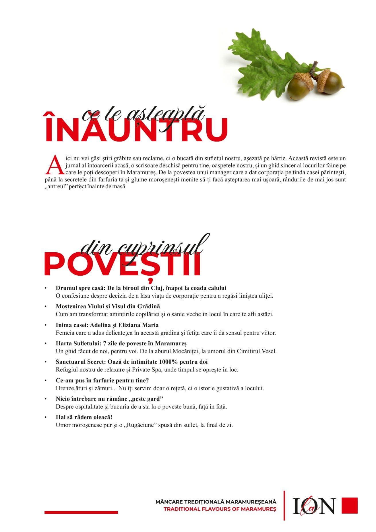 Ce te așteaptă înăuntru