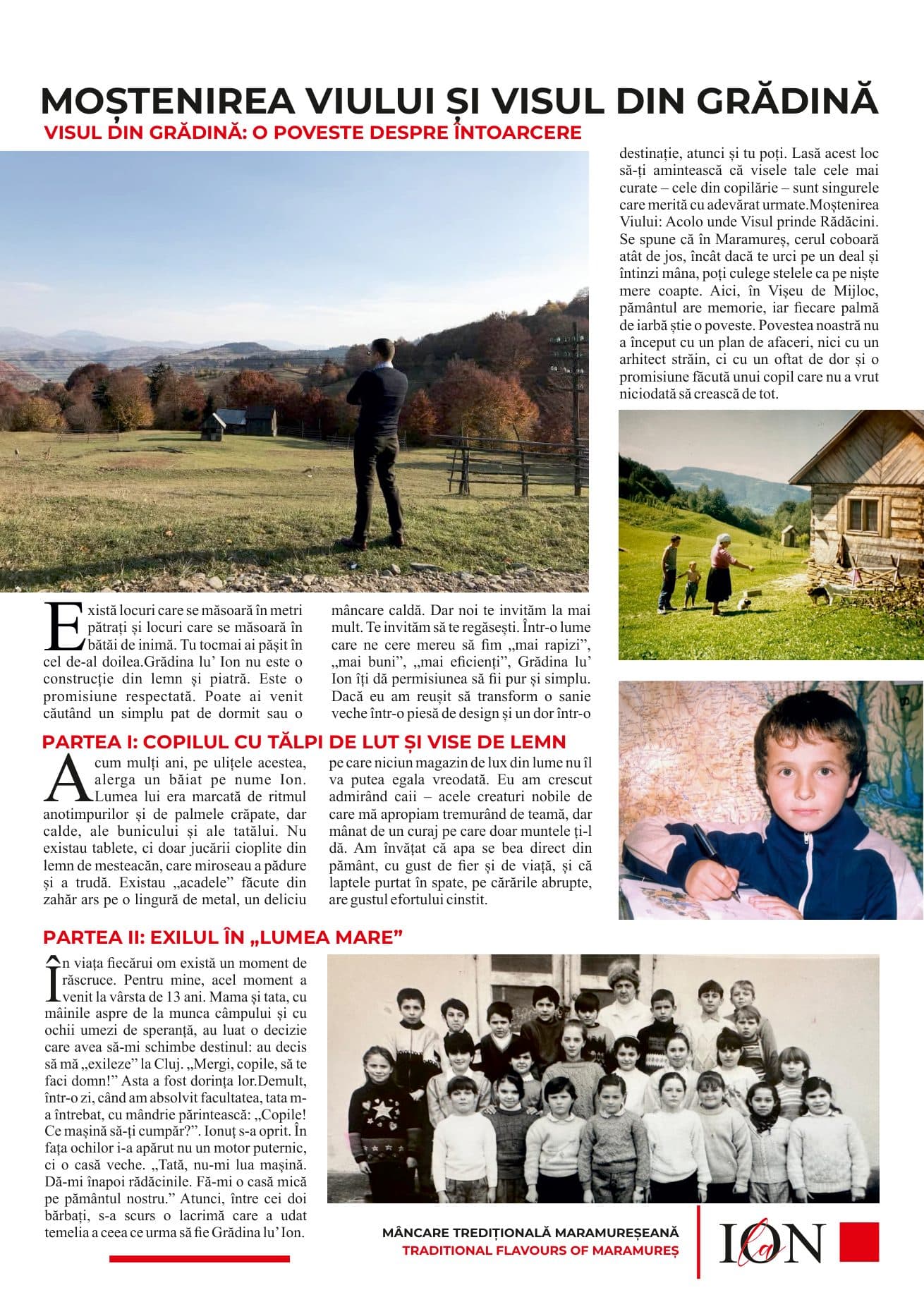 Moștenirea viului și visul din grădină (I–II)